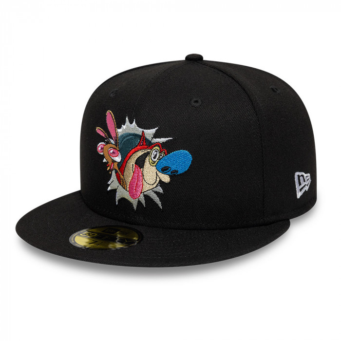 Gorra 59Fifty Ren And Stimpy Negro