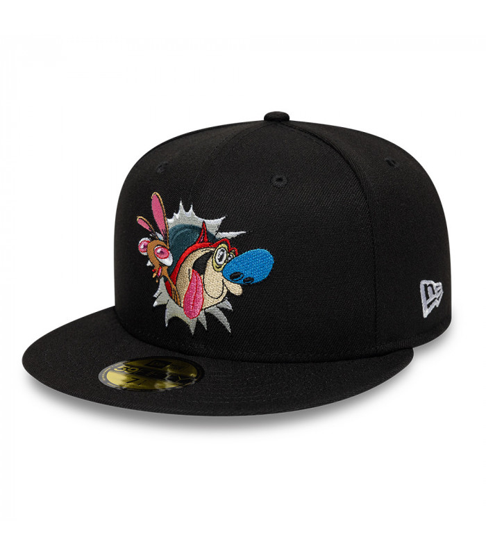 Gorra 59Fifty Ren And Stimpy Negro
