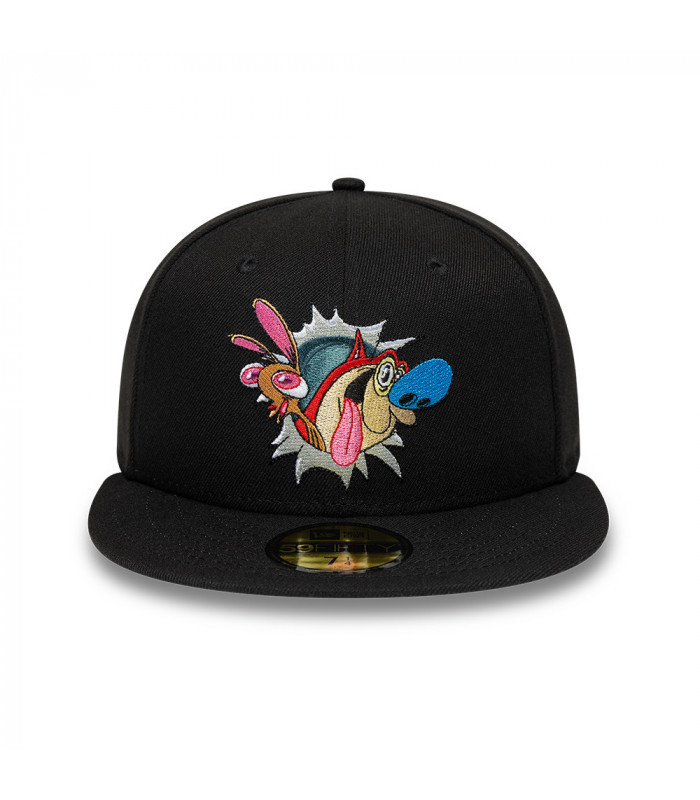 Gorra 59Fifty Ren And Stimpy Negro