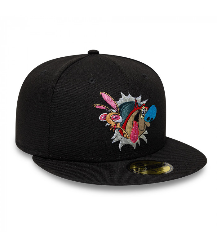 Gorra 59Fifty Ren And Stimpy Negro