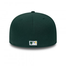 Gorra 59Fifty MLB Oakland Athletics Side Patch Verde Oscuro