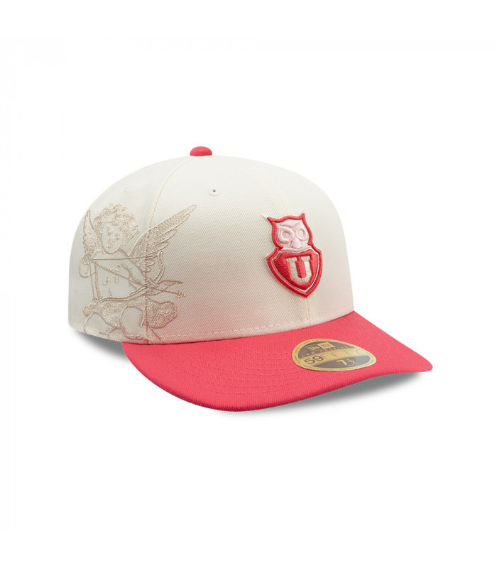 Gorra New Era 59Fifty Universidad De Chile Futbol Beige