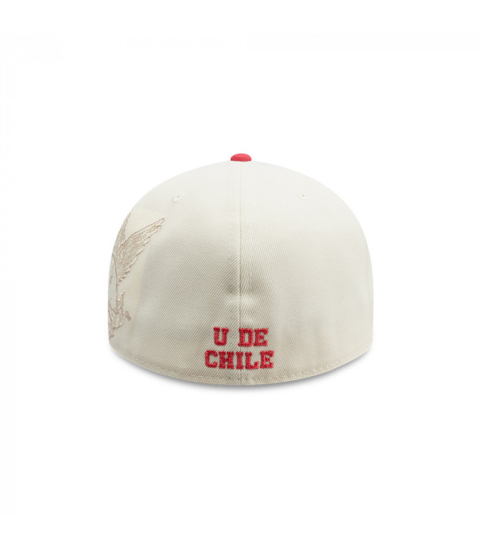 Gorra New Era 59Fifty Universidad De Chile Futbol Beige