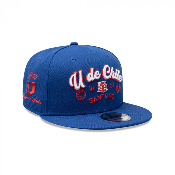 Gorra New Era 9Fifty Universidad De Chile Futbol Azul