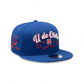 Gorra New Era 9Fifty Universidad De Chile Futbol Azul