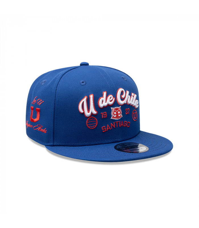 Gorra New Era 9Fifty Universidad De Chile Futbol Azul