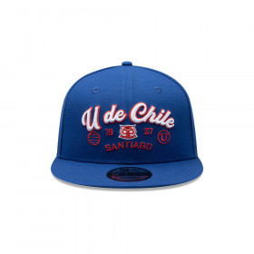 Gorra New Era 9Fifty Universidad De Chile Futbol Azul