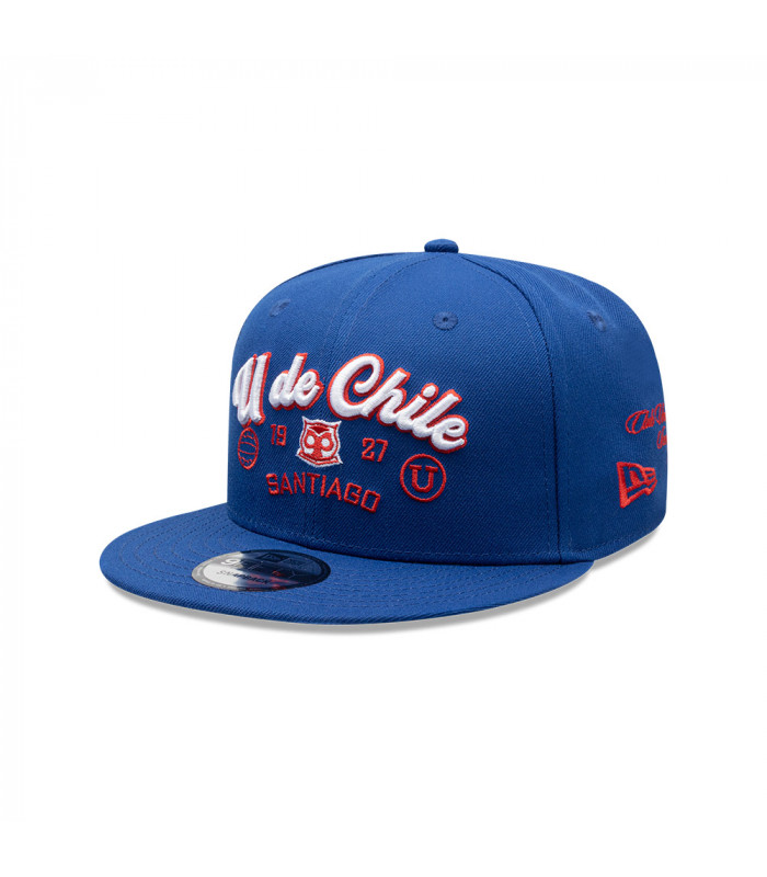 Gorra New Era 9Fifty Universidad De Chile Futbol Azul