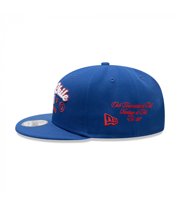 Gorra New Era 9Fifty Universidad De Chile Futbol Azul