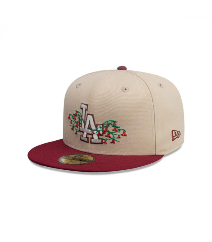 Gorra 59Fifty Los Angeles Dodgers MLB City Elements Beige