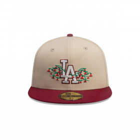 Gorra 59Fifty Los Angeles Dodgers MLB City Elements Beige