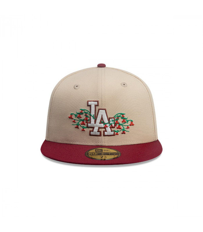 Gorra 59Fifty Los Angeles Dodgers MLB City Elements Beige