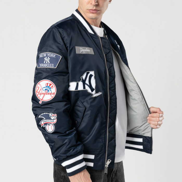 Chaqueta New York Yankees Alpha Industries Navy