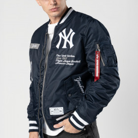 Chaqueta New York Yankees Alpha Industries Navy