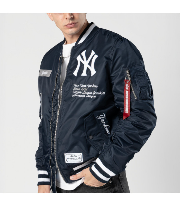 Chaqueta New York Yankees Alpha Industries Navy