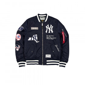 Chaqueta New York Yankees Alpha Industries Navy