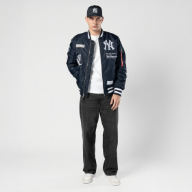 Chaqueta New York Yankees Alpha Industries Navy