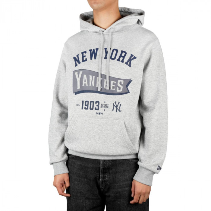 Poleron  New York Yankees MLB Pennant Graphic Grey Med