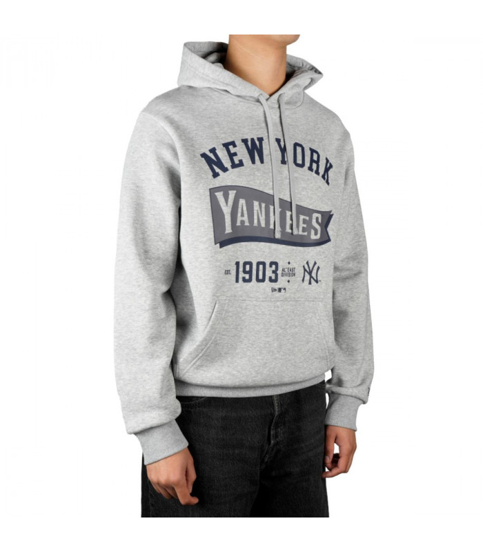 Poleron  New York Yankees MLB Pennant Graphic Grey Med