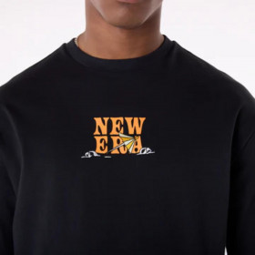Polera Drink Graphic  Summer Graphic Negro