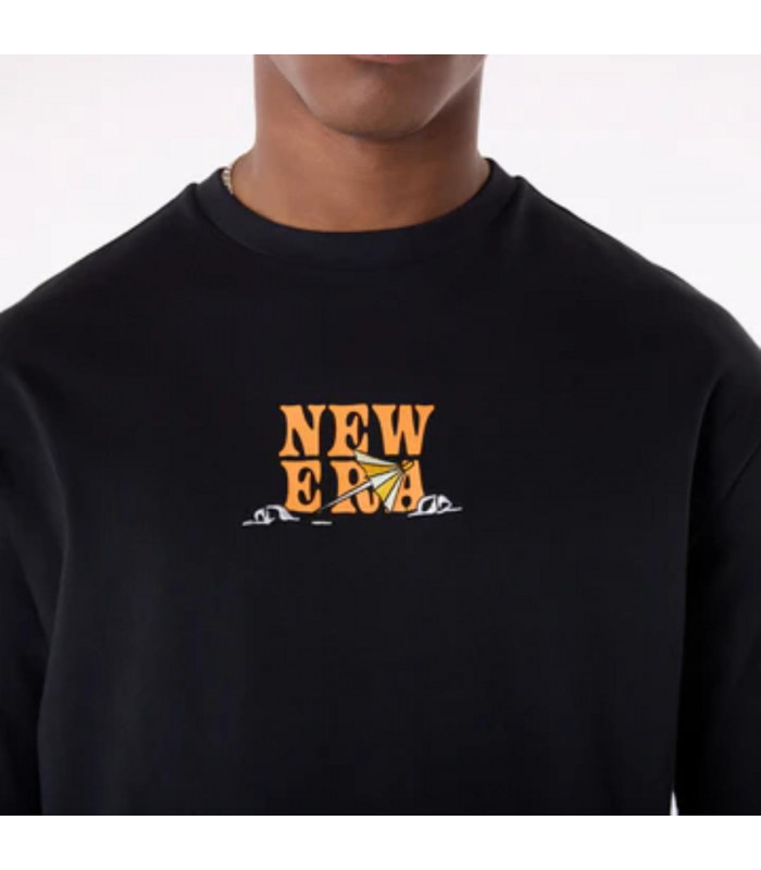 Polera Drink Graphic  Summer Graphic Negro