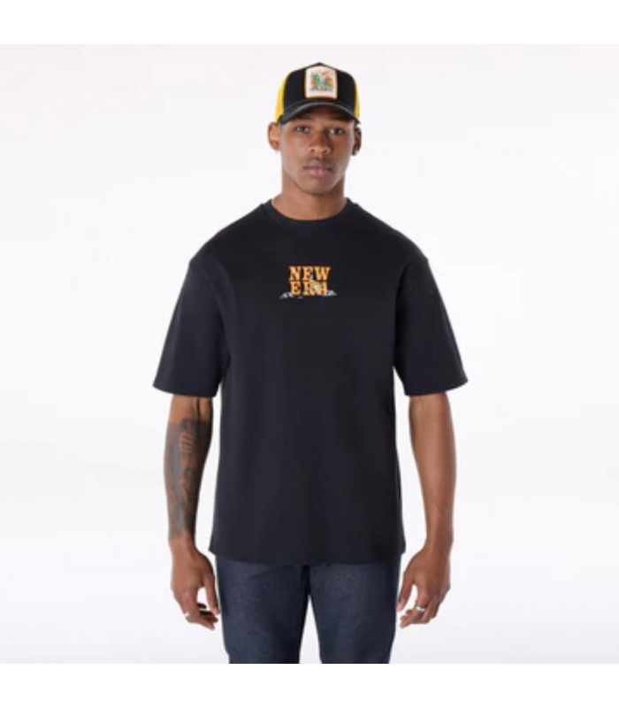 Polera Drink Graphic  Summer Graphic Negro