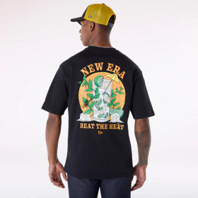 Polera Drink Graphic  Summer Graphic Negro