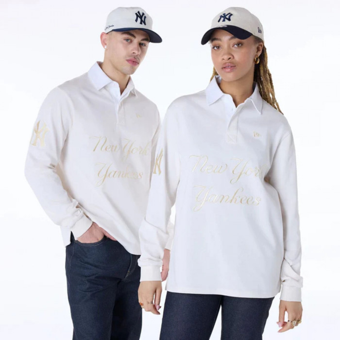Poleron  New York Yankees MLB Sports Resort Blanco
