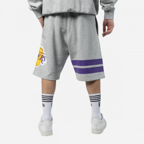 Short Los Angeles Lakers Off Court Retro Wordmark Grey Med