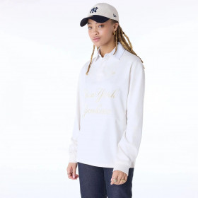 Poleron  New York Yankees MLB Sports Resort Blanco