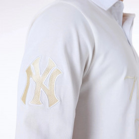 Poleron  New York Yankees MLB Sports Resort Blanco