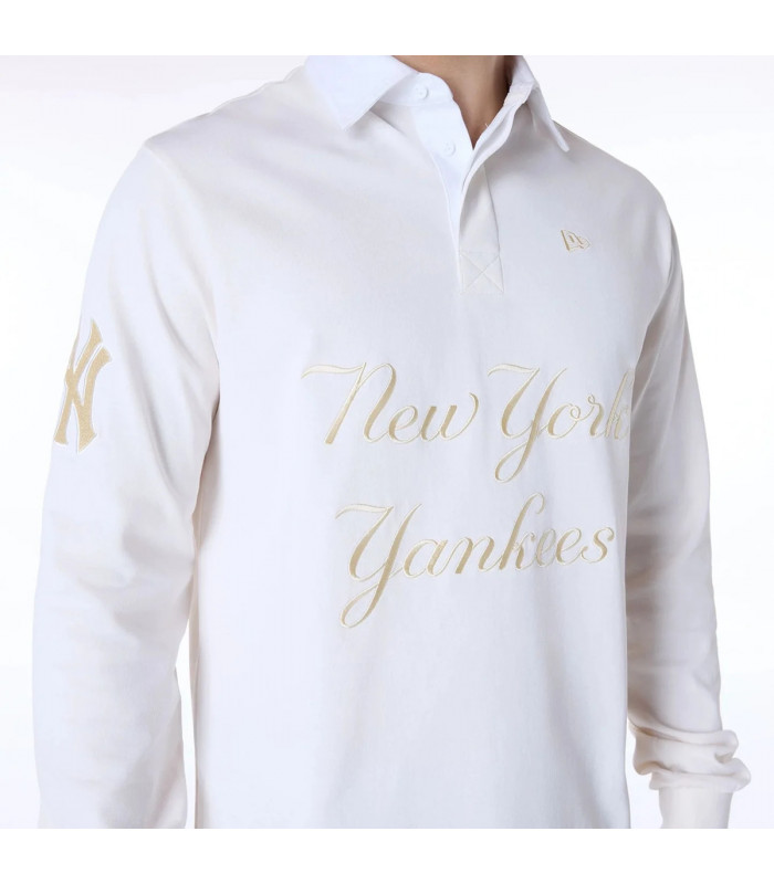 Poleron  New York Yankees MLB Sports Resort Blanco