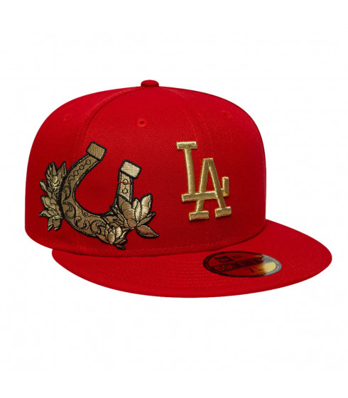 Gorra 59Fifty MLB Los Angeles Dodgers Chinese New Year Rojo