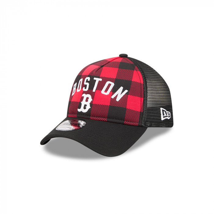 Gorra New Era 9Forty Boston Red Sox Novelty Check Negro