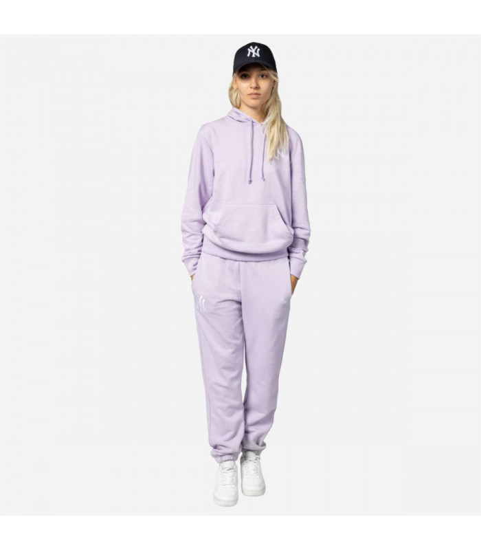 Polerón New York Yankees MLB Women League Essentials Pastel Purple