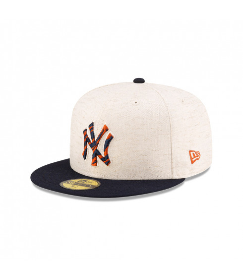 Gorra 59Fifty New York Yankees Hemp Natural Blanco