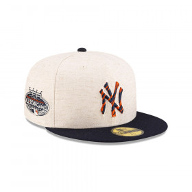 Gorra 59Fifty New York Yankees Hemp Natural Blanco