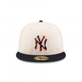 Gorra 59Fifty New York Yankees Hemp Natural Blanco