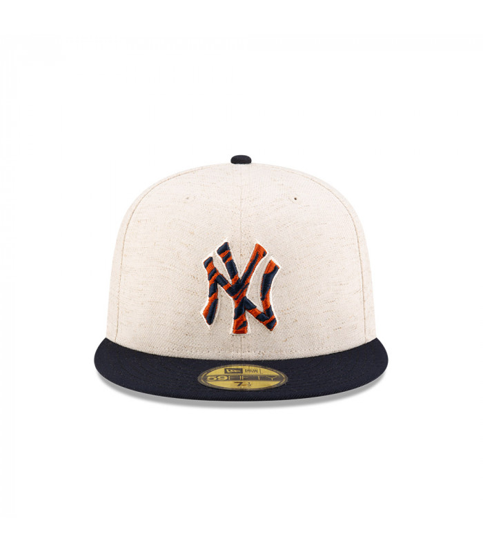 Gorra 59Fifty New York Yankees Hemp Natural Blanco