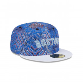 Gorra 59fifty MLB Boston Red Sox Wave Fill Blue