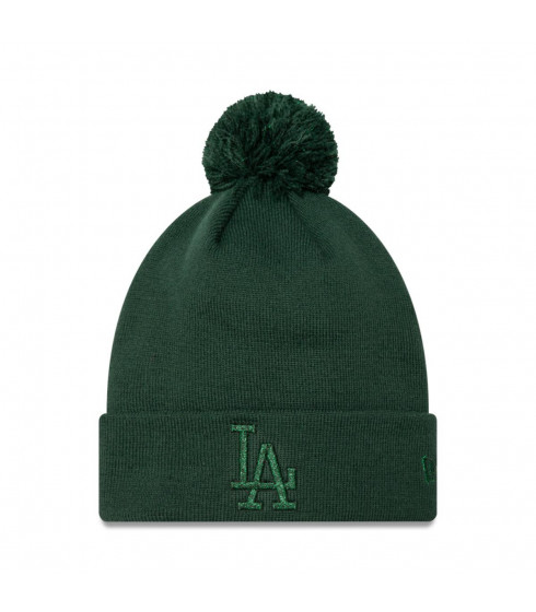Beanie LA MLB Metallic Bobble Bean Green Woman