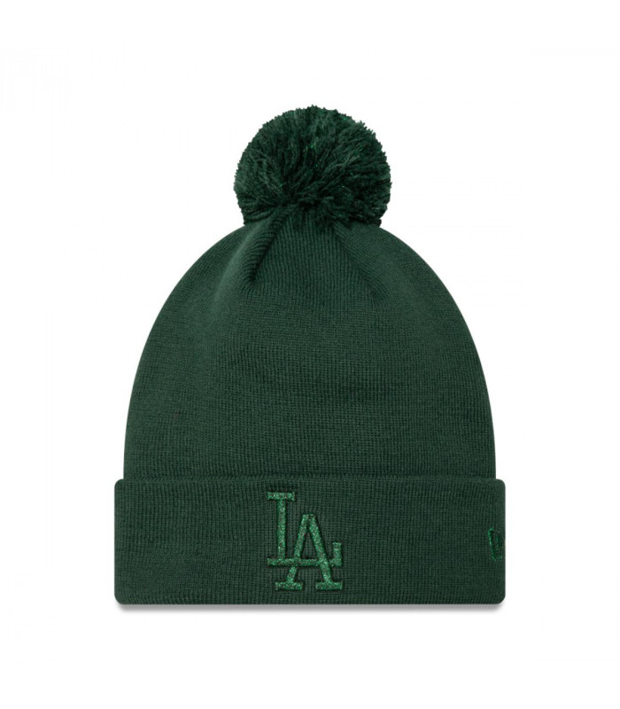 Beanie LA MLB Metallic Bobble Bean Green Woman