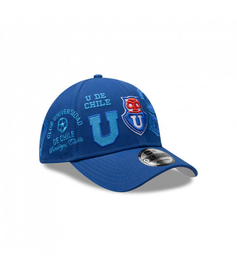 Gorra New Era 9Forty Universidad De Chile Futbol Azul