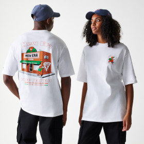 Polera New Era  Store Grphc White