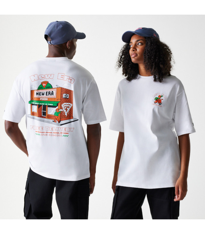 Polera New Era  Store Grphc White