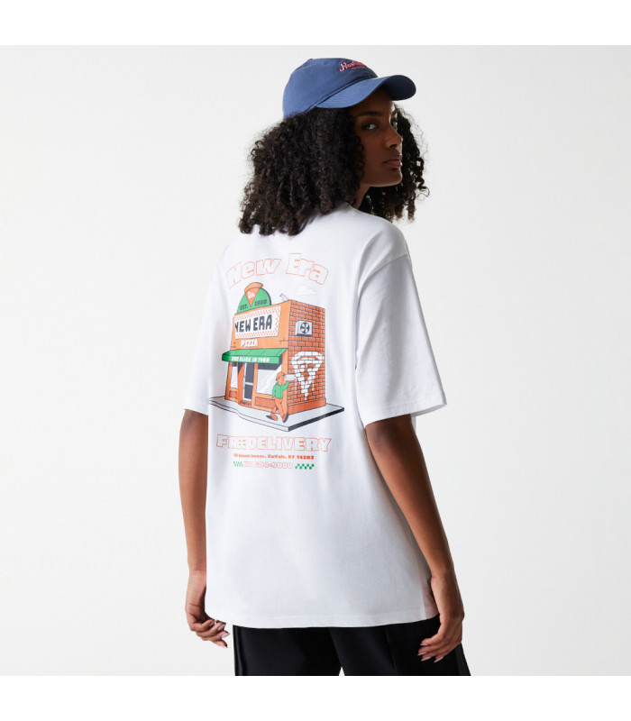 Polera New Era  Store Grphc White