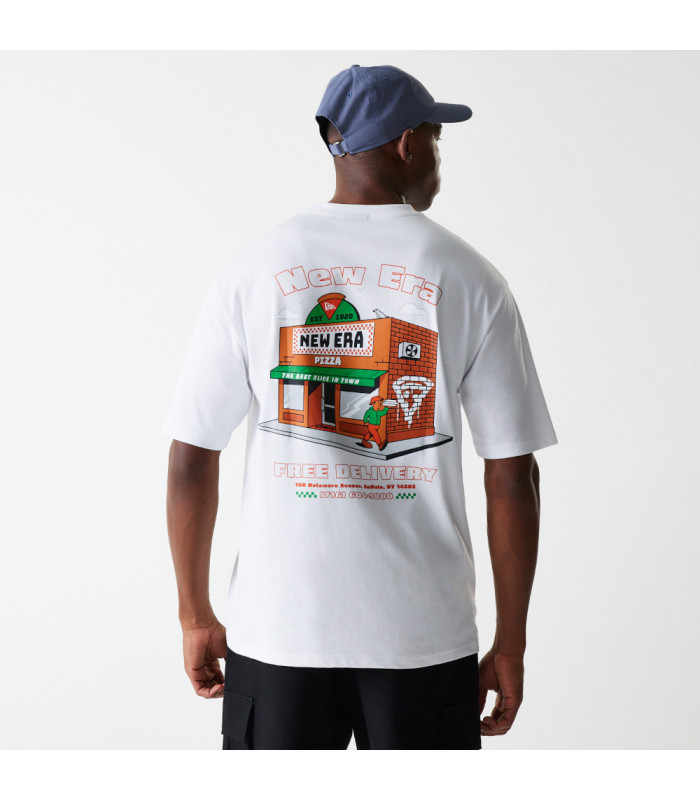 Polera New Era  Store Grphc White