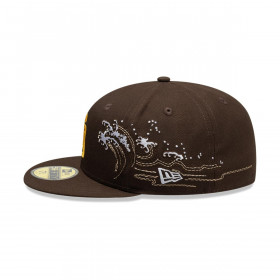 Gorra 59Fifty San Diego Padres Tonal Wave Café