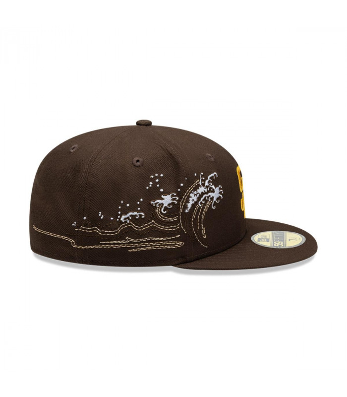 Gorra 59Fifty San Diego Padres Tonal Wave Café