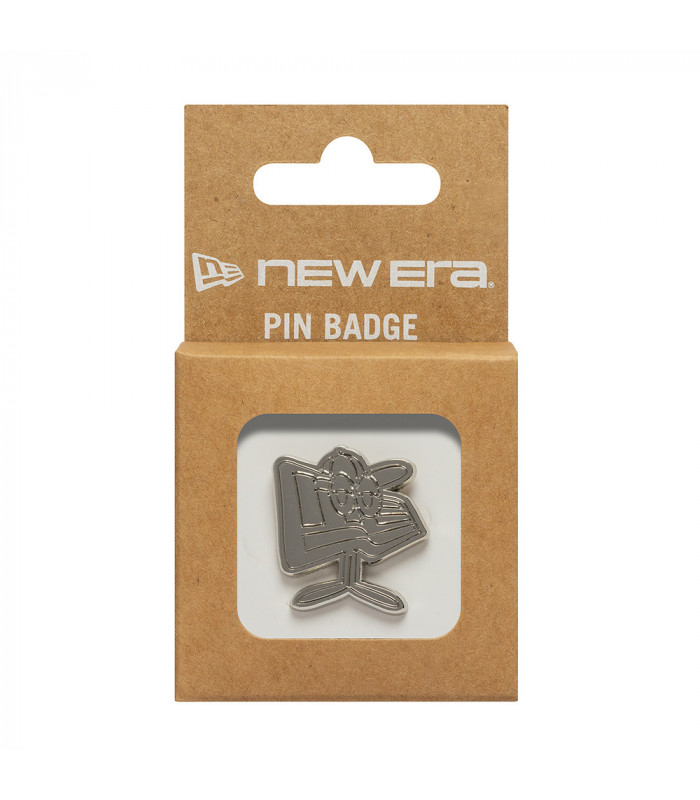 Pin Badge Flag New Era Gris 60856129